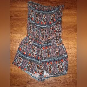 Love by Chesley  tube top romper size XL